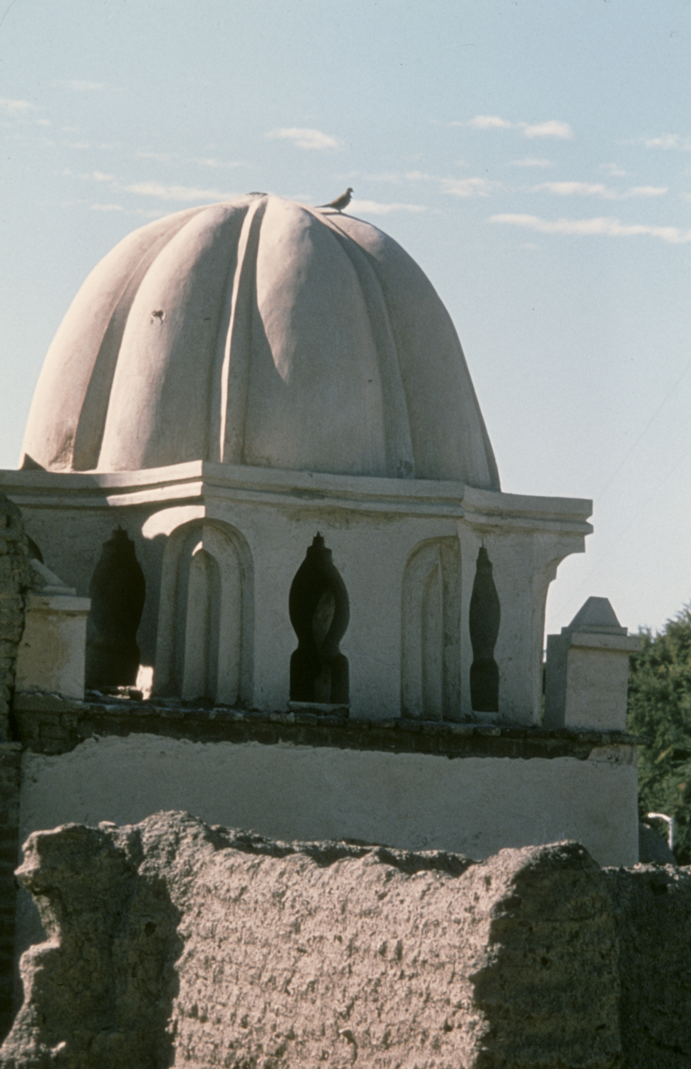 Detail of a mausoleum dome