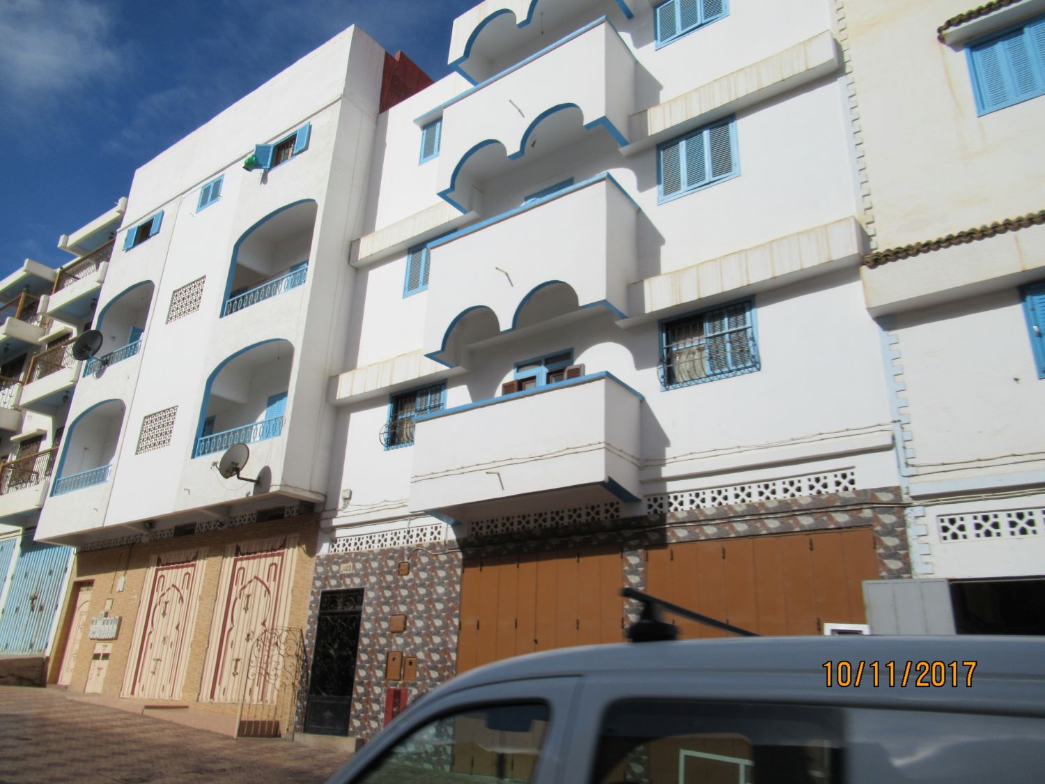 Typical apartment in Sidi Ifni City.