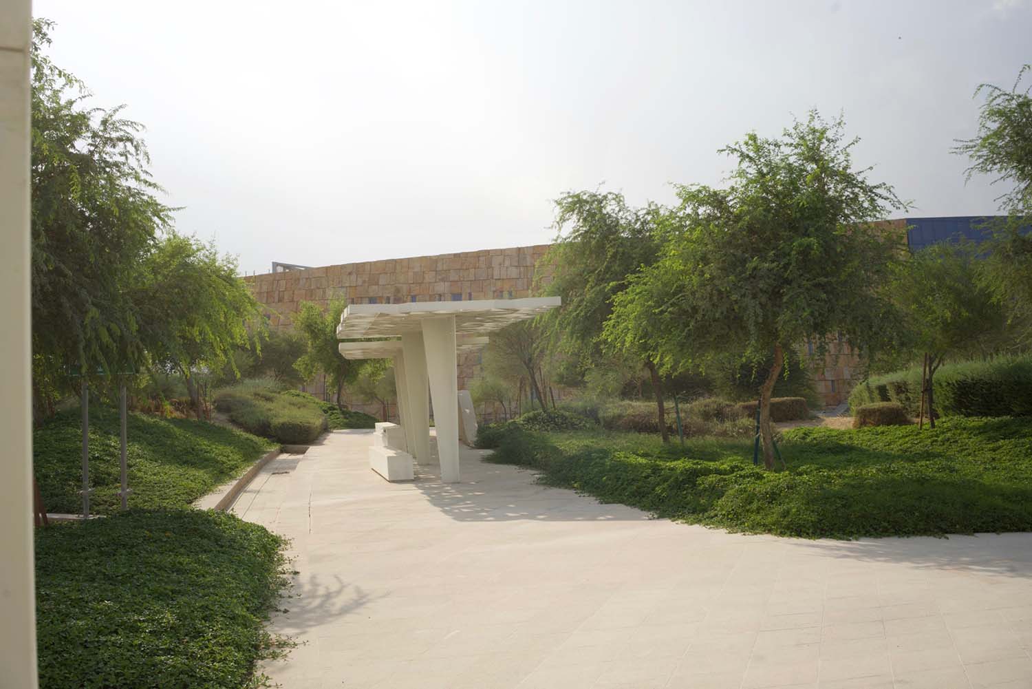 Northwestern University in Qatar - View of campus grounds