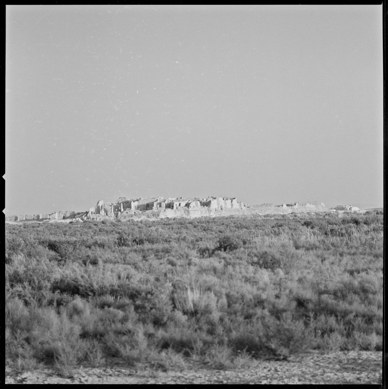 Distant view of citadel.