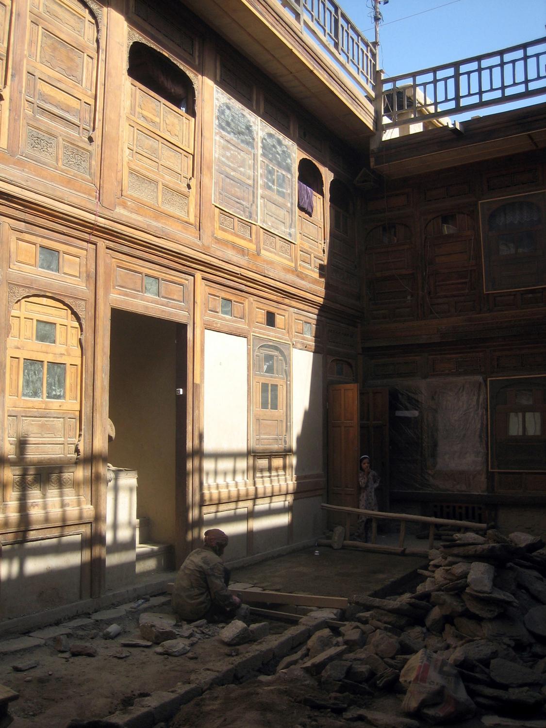 Rambu House - Restoration works in progress