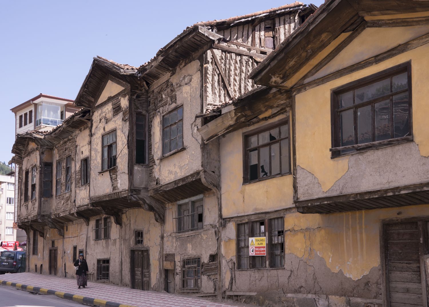 Amasya  - View of old Ottoman houses in Amasya.
