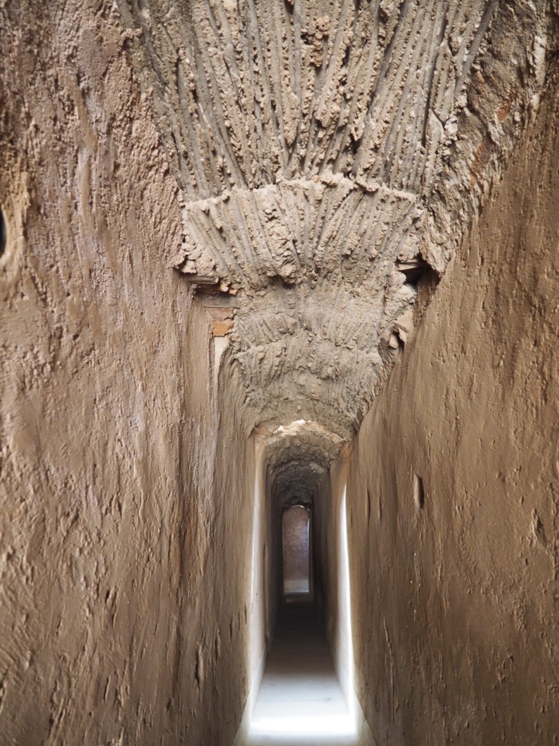 <p>Interior view of a passageway</p>