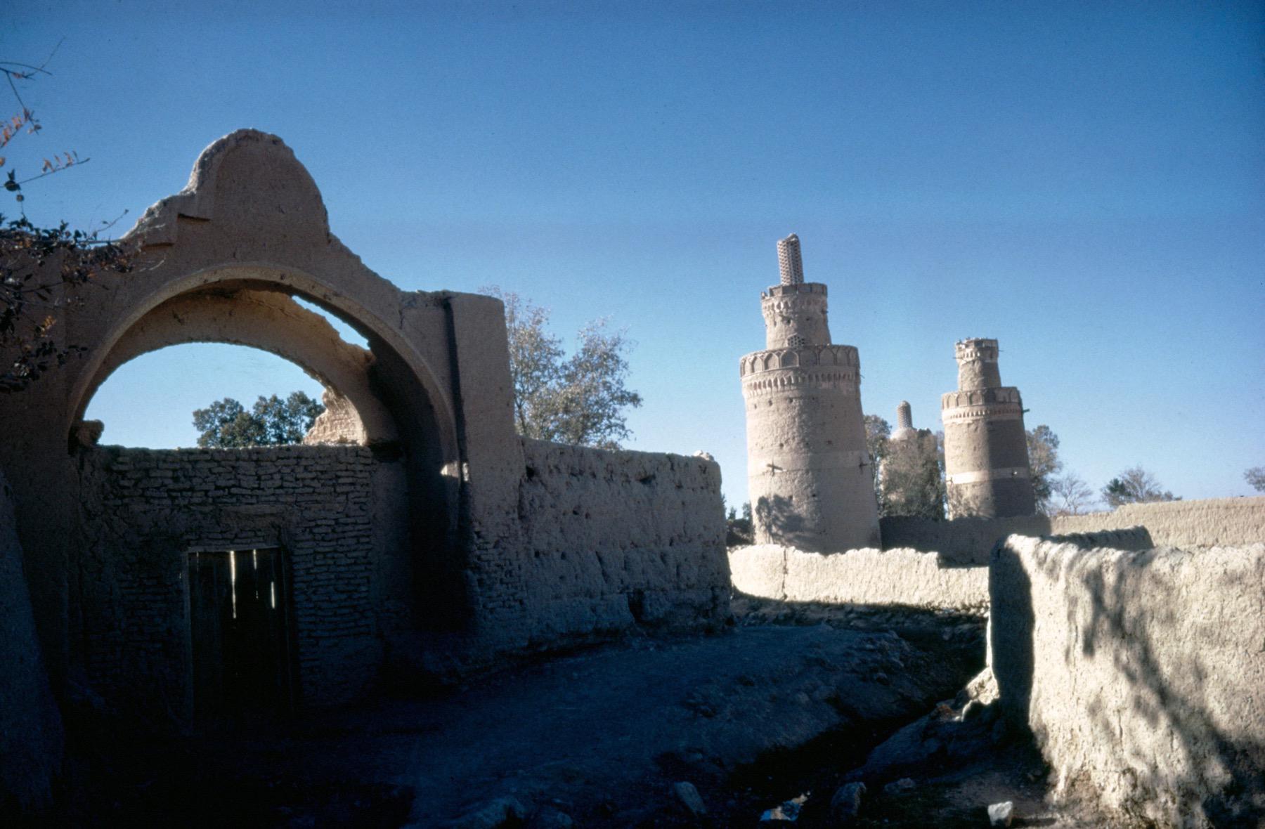 General view of pigeon towers (kabutarkhanah)&nbsp;in Esfeh (Village near Shahreza, 70 km southeast of Isfahan)