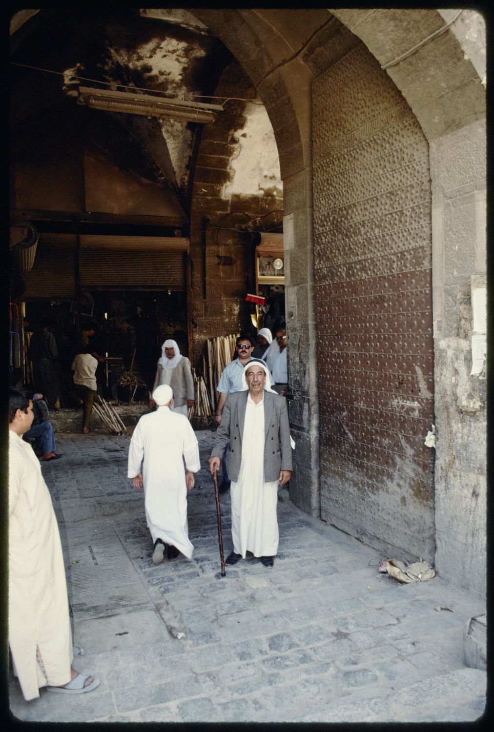 Bab al-Hadid - View into entrance.