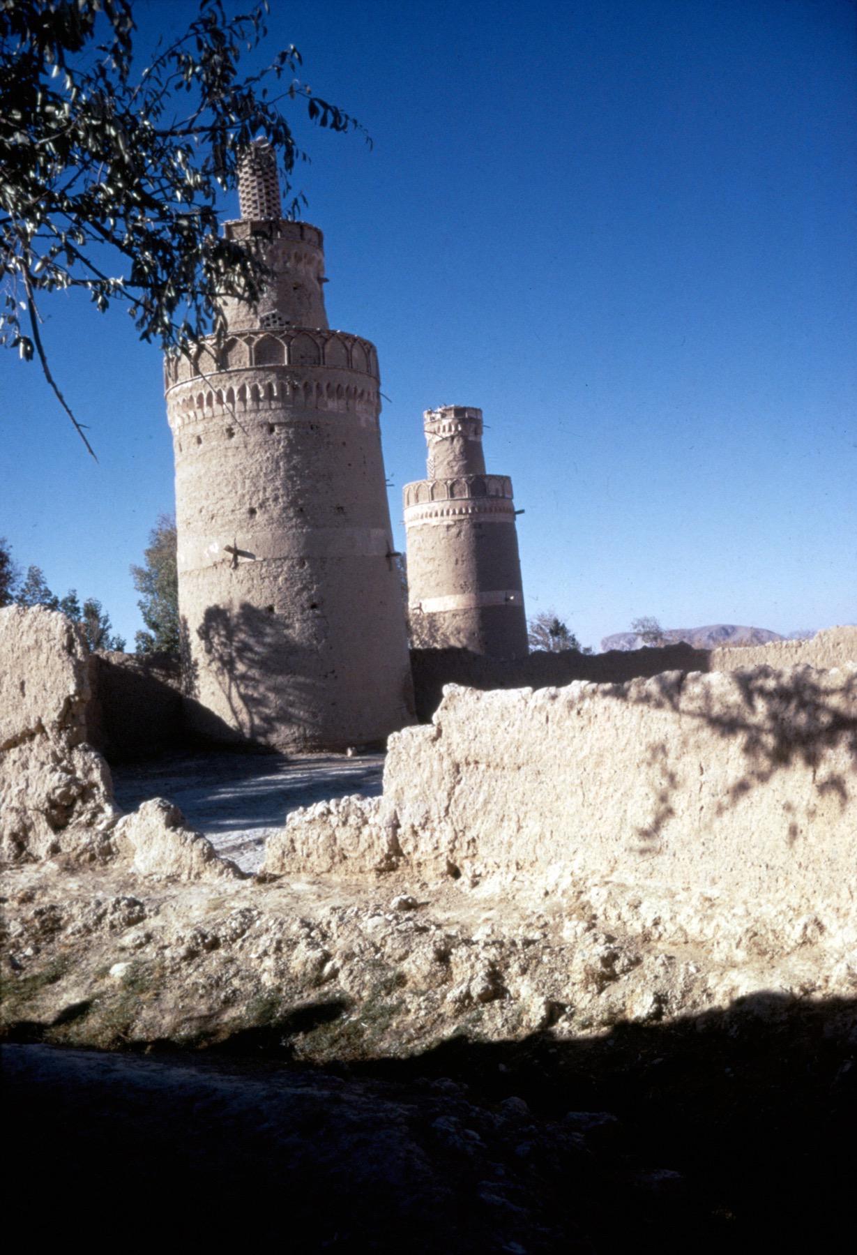 Exterior view of pigeon towers (kabutarkhanah)&nbsp;in Esfeh, a village near Shahreza, approximately 70 km southeast of Isfahan.