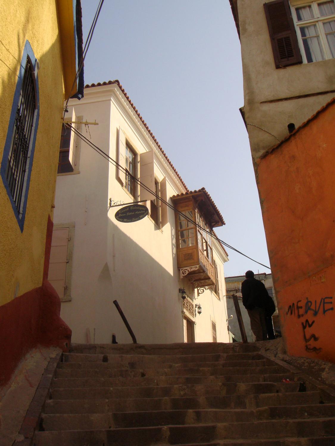 A view from the Inönü Street to the 843 Street (after restoration)