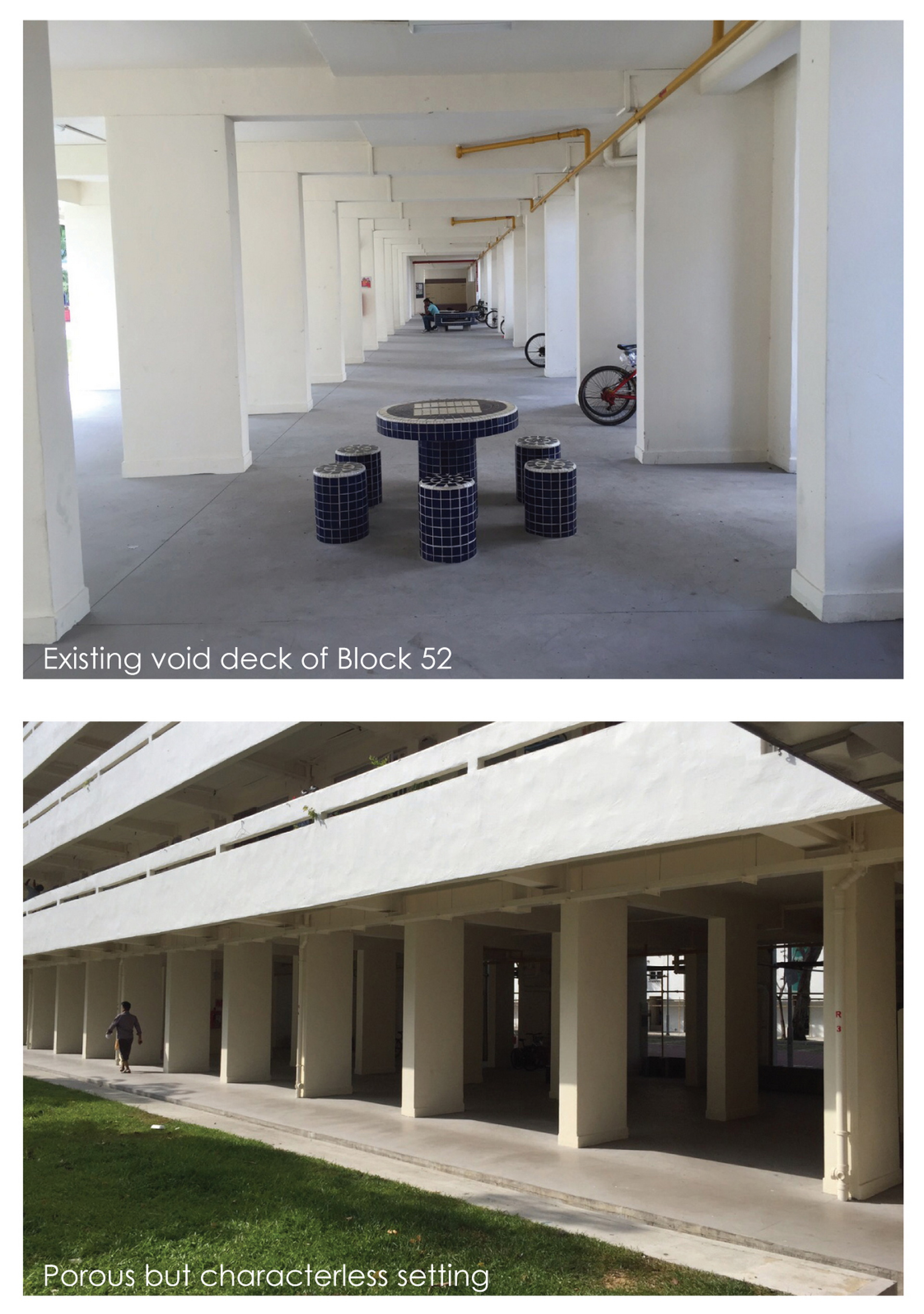 Goodlife Makan Recreational Centre - <p>'Before' photo of the characterless void deck setting.</p><p>  </p>