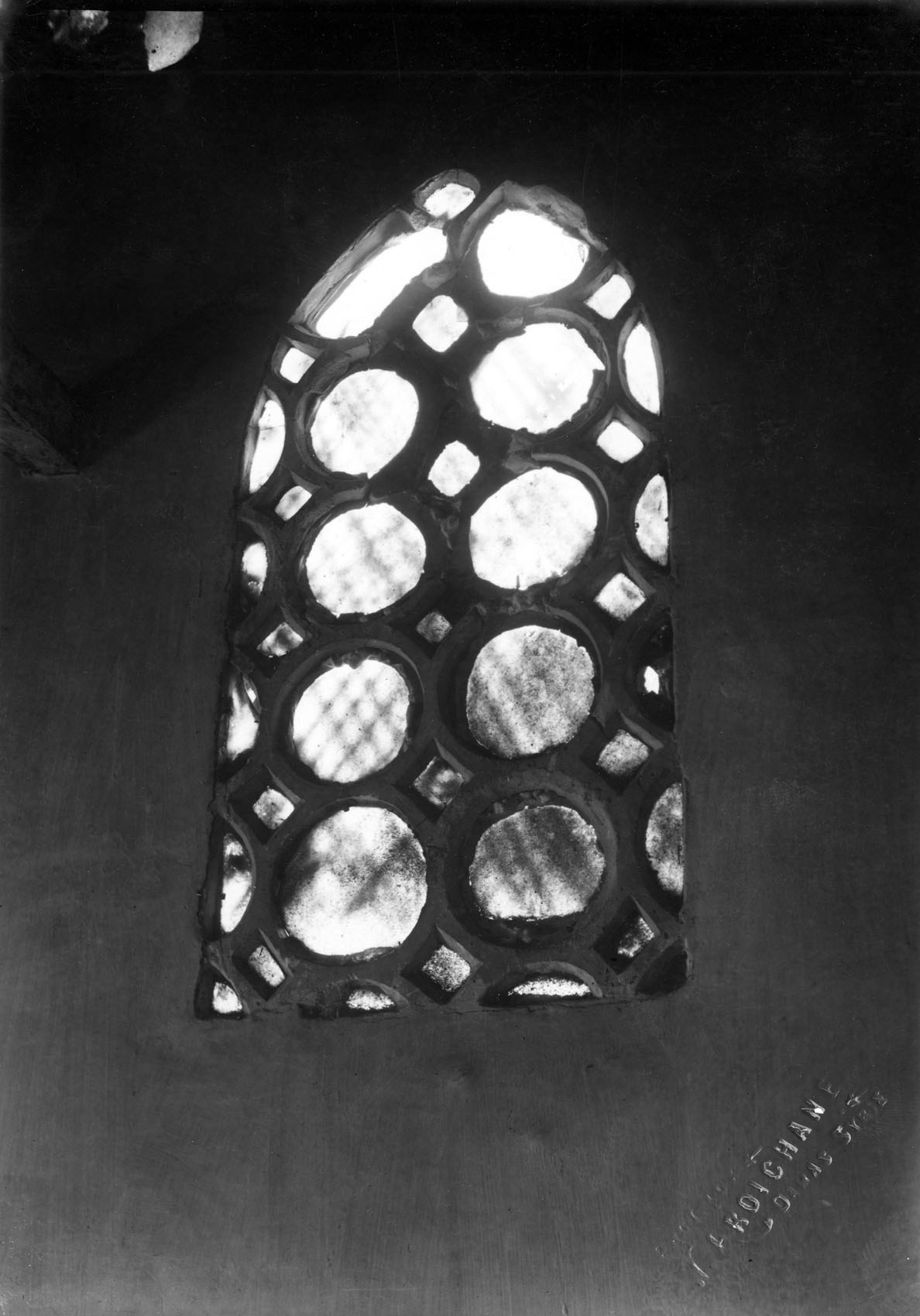 Interior view of a window