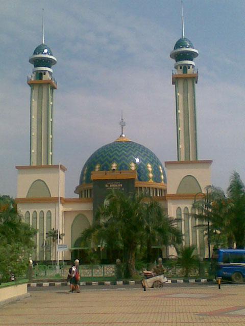 Ar Rahmah Mosque - Al Barkah Mosque dome, Bekasi, West Java