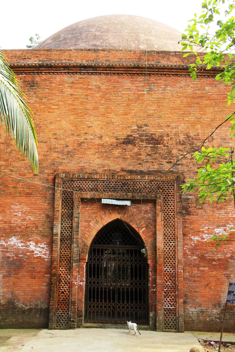 Doorway on the north façade