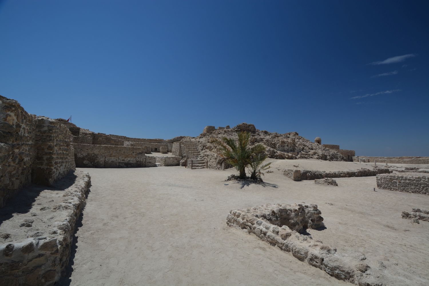Exterior view from the archaeological site.
