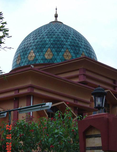 Ar Rahmah Mosque - Jati Asih Mosque dome, Bekasi, West Java