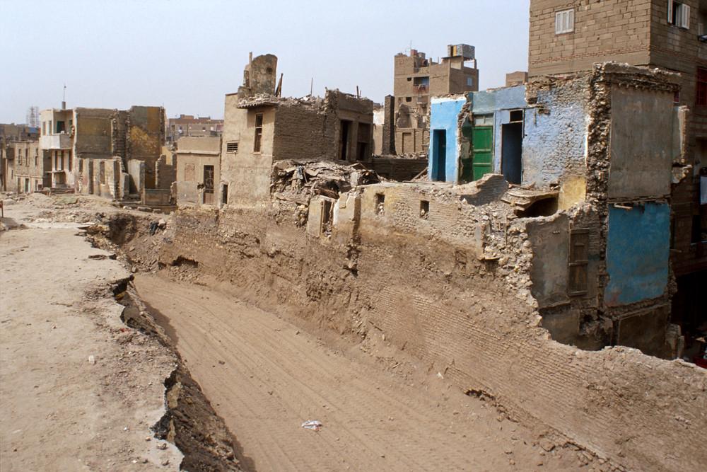 Excavations on rear of historic wall; road lowering near Bab al-Barqiyya