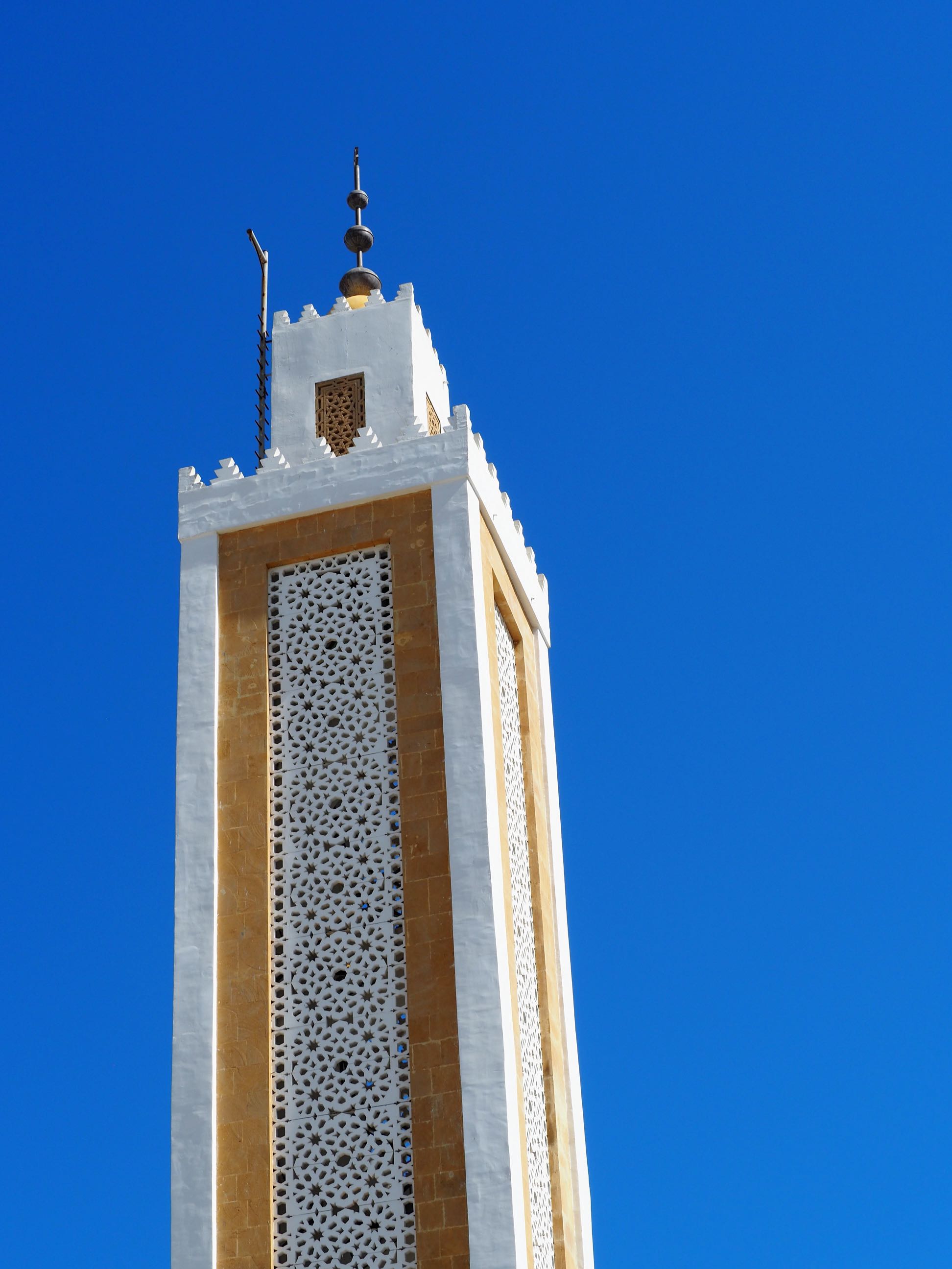 Princess Lalla ‘Abla’s Mosque  - <p>View of the minaret and alem</p>