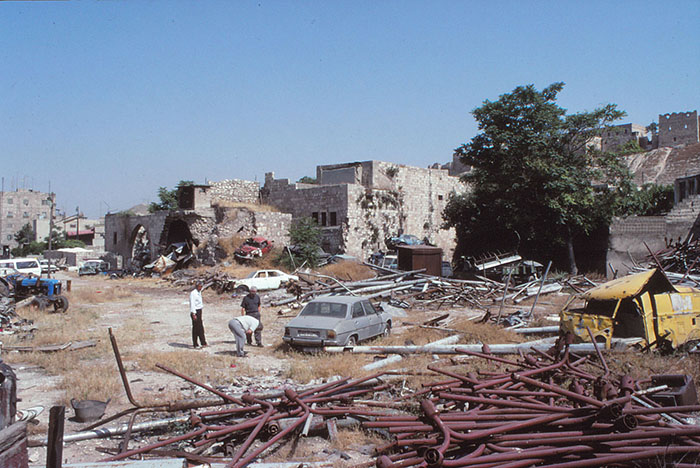 Aleppo Old Saray Ruins, state in 1992