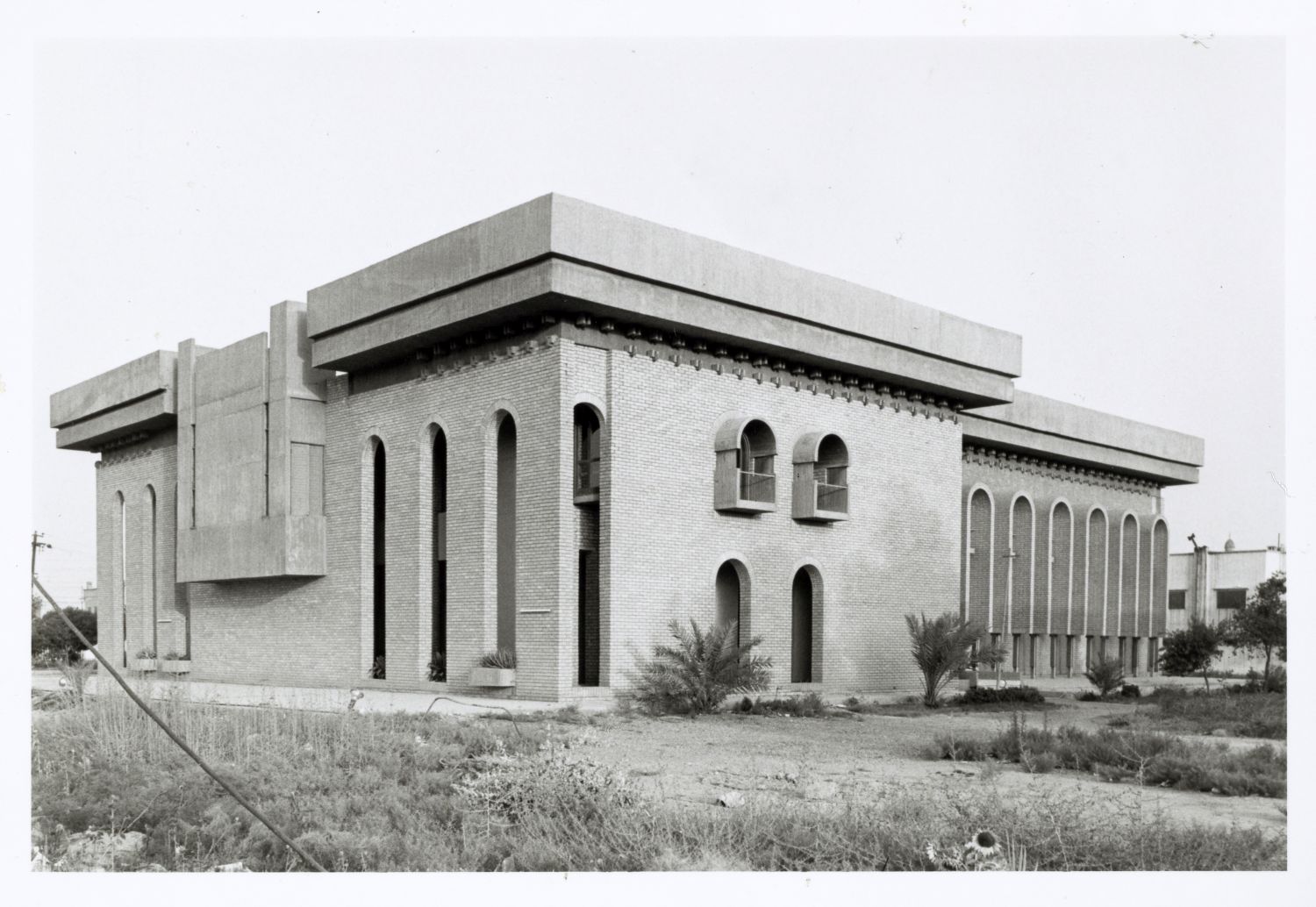 Iraqi Scientific Academy Building - <p>View of southwest facade from west.</p>