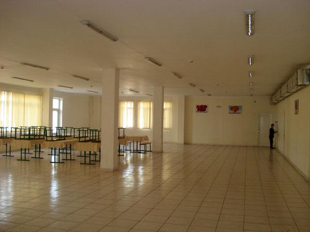 Dining hall interior