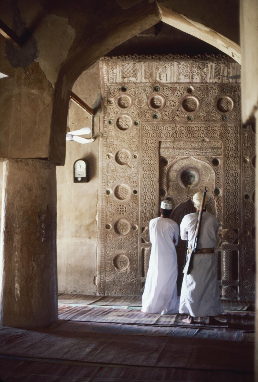View of mihrab.