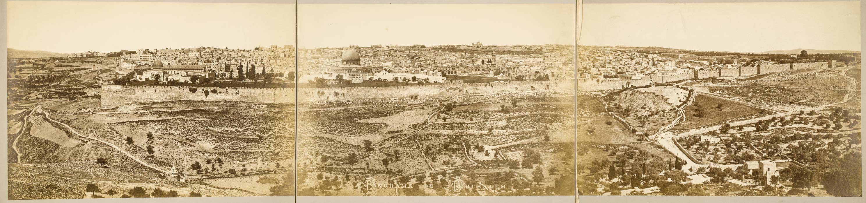 <p>Panoramic view of Jerusalem</p>