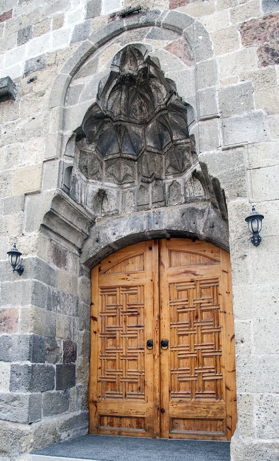 View of main portal.