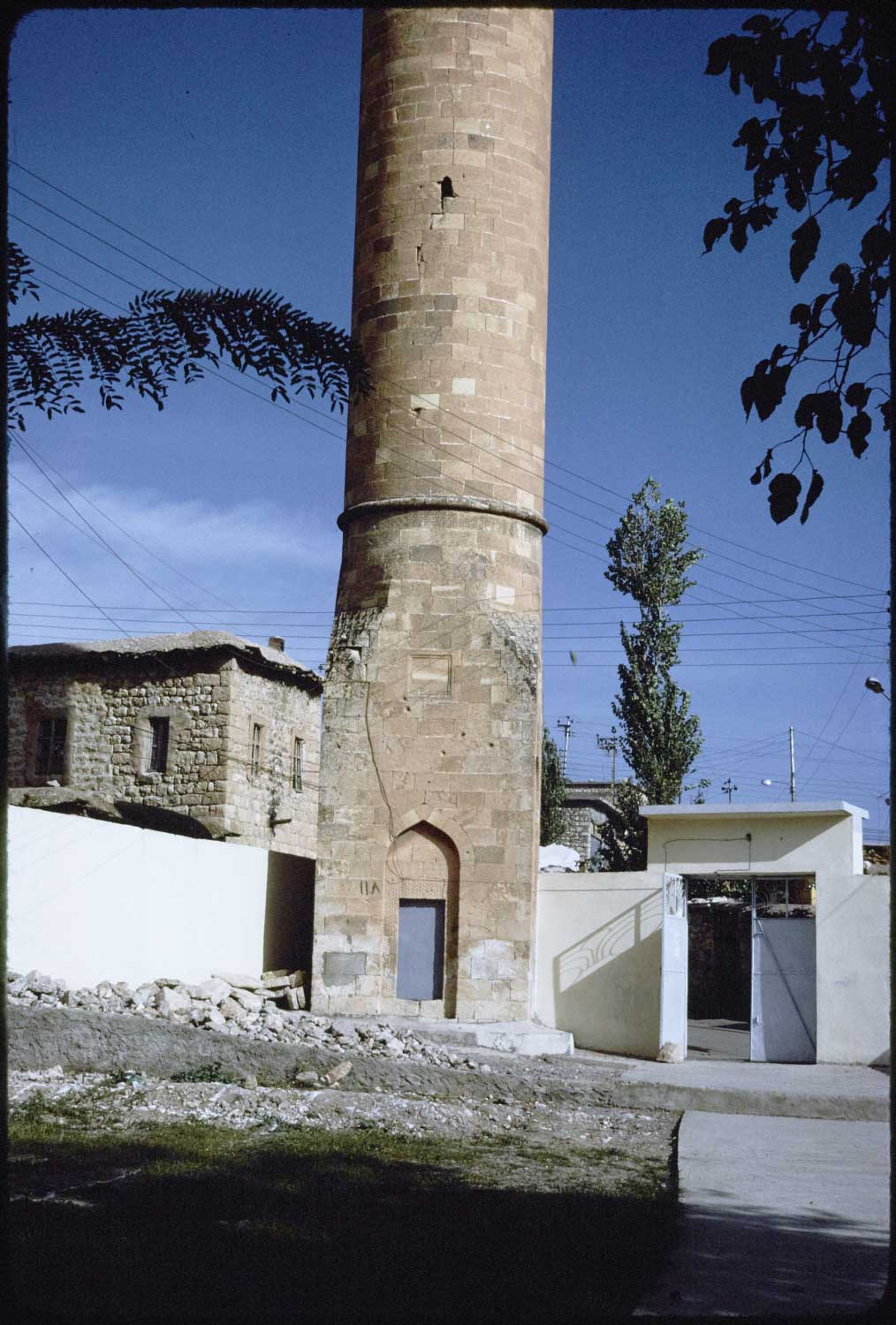 Minaret door at the Amadiya Mosque.