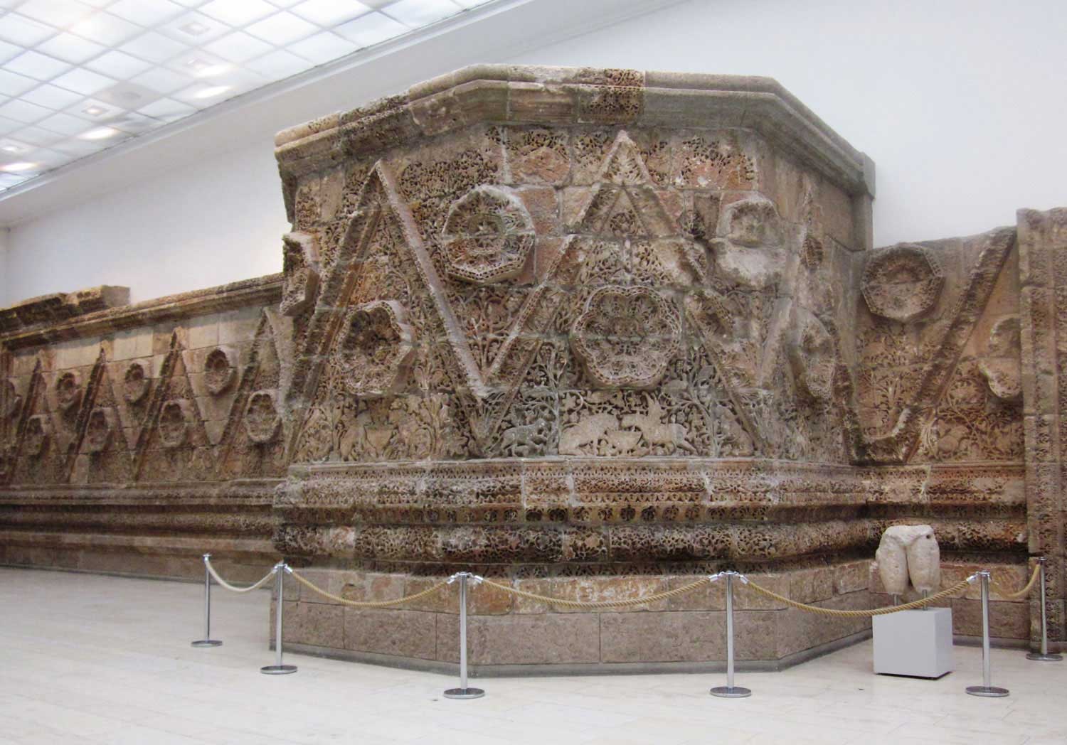 Pergamonmuseum - General view. Palace façade at Pergamon Museum, Berlin, Germany