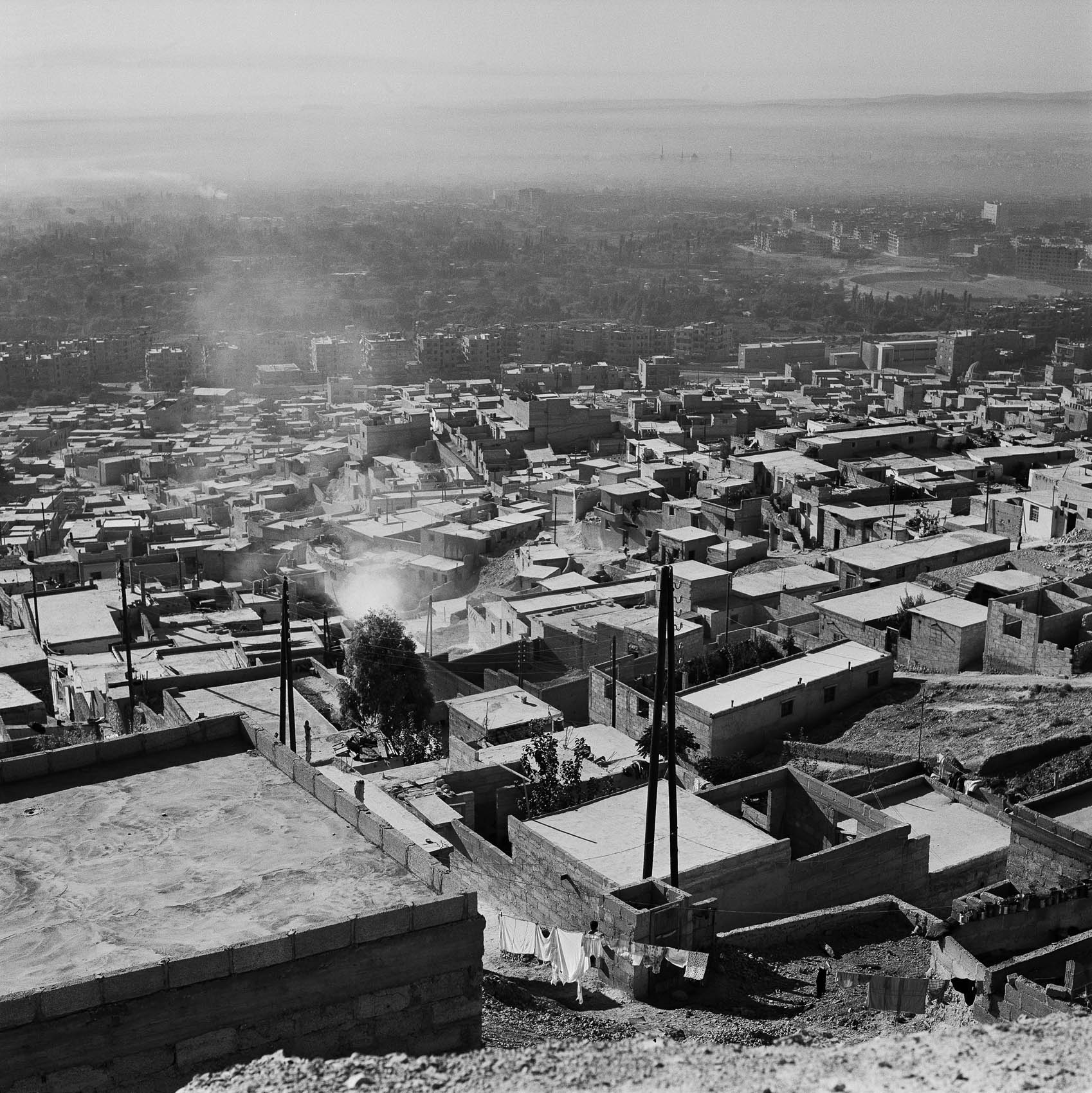 1968 Master Plan for Damascus - City view from Mt. Kassioun