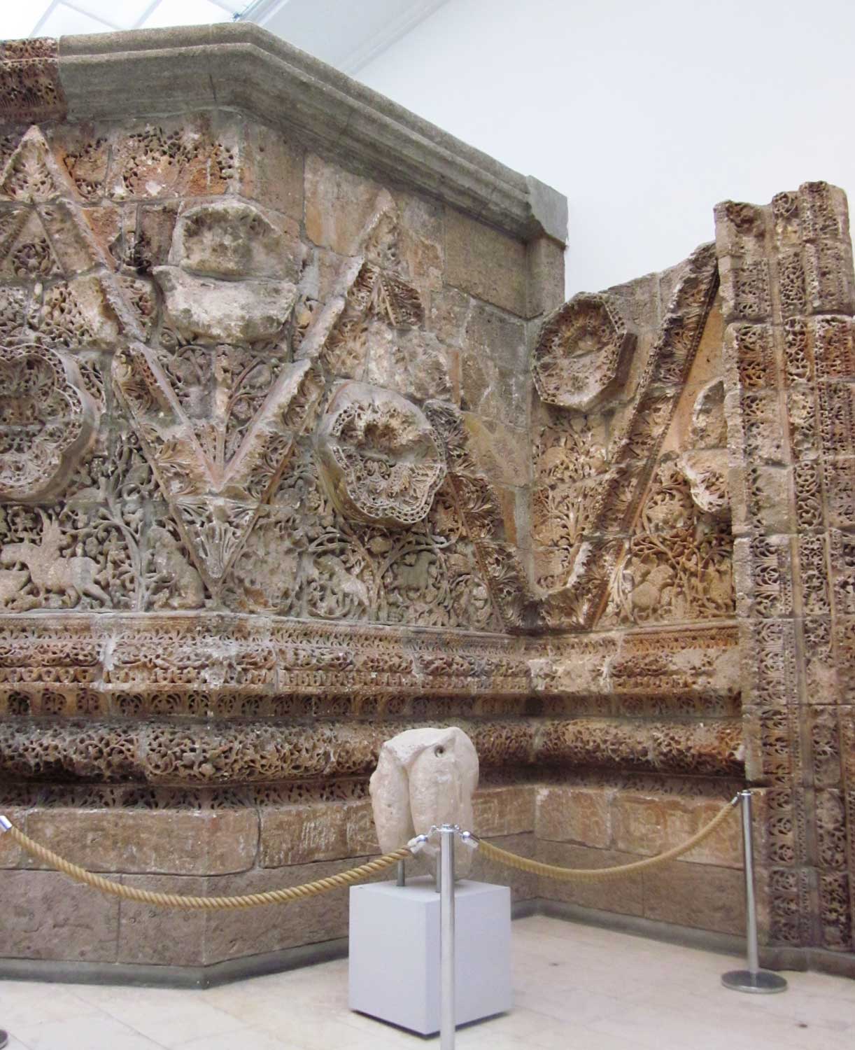 Pergamonmuseum - Detail: Palace façade at Pergamon Museum, Berlin, Germany