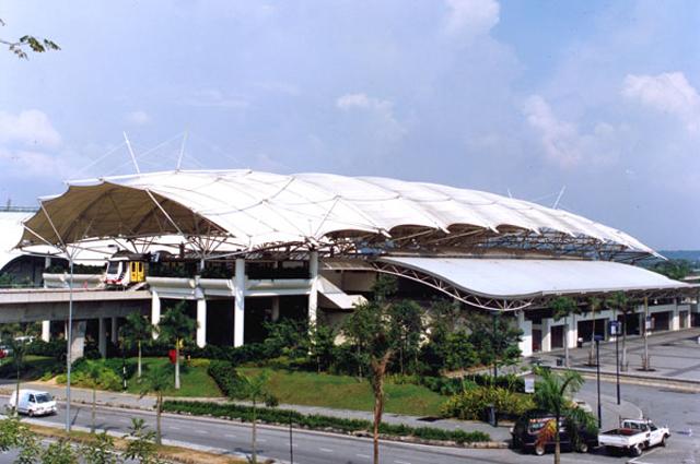 Bukit Jalil Station, view from Commonwealth Park