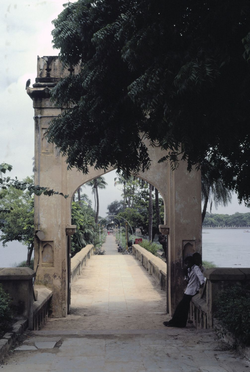 View of entrance to causeway.