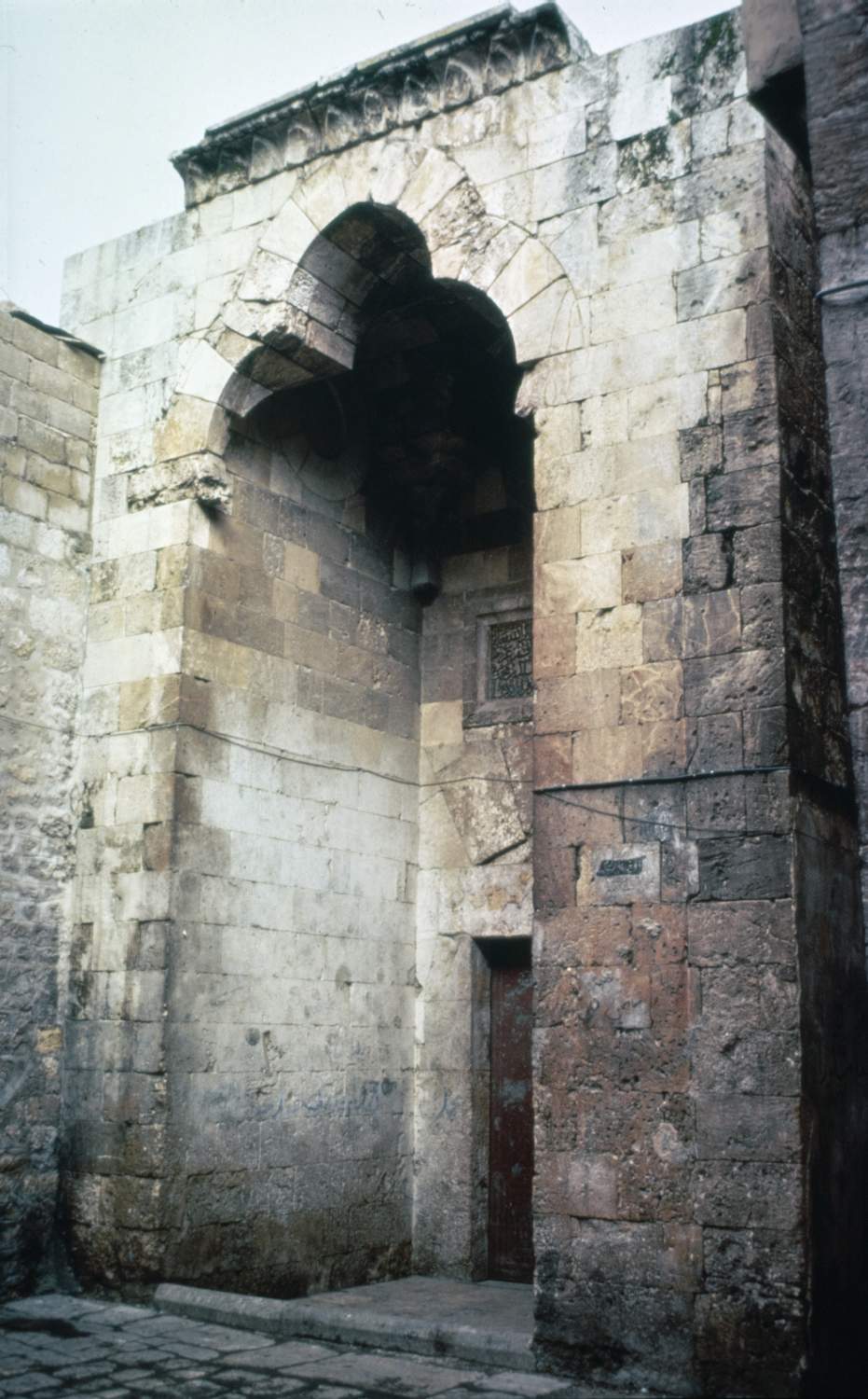 View of entrance portal.