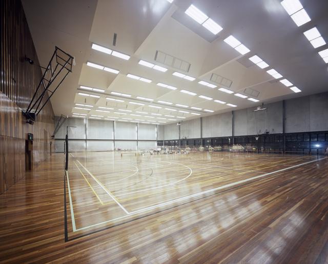 Internal view of east building/sports hall