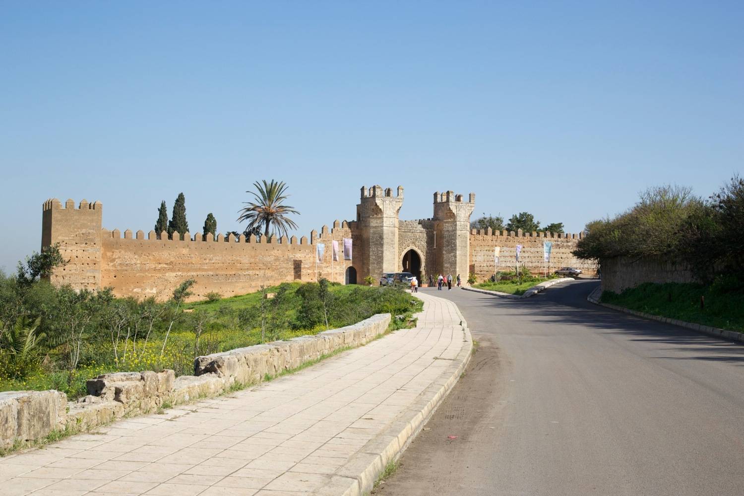 General view of Bab Chella or the main gate