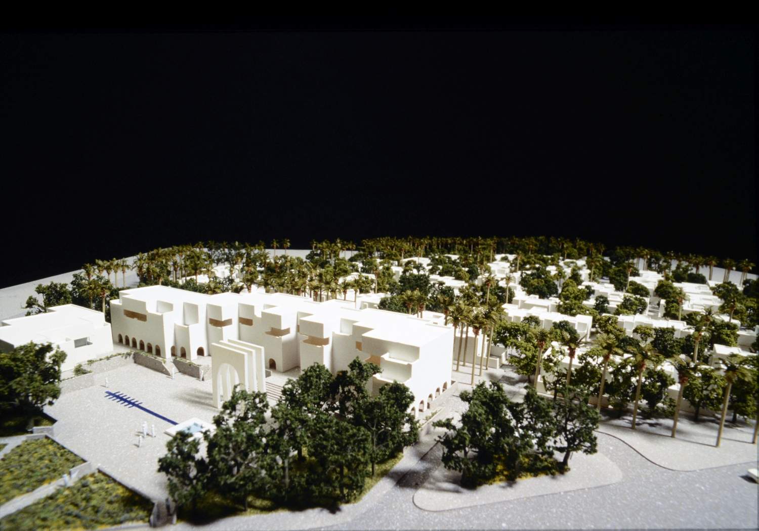 Al Andalus Housing Complex - <p>Model view	</p>