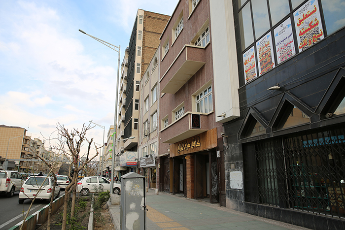Enghelab Street Rehabilitation - View of the street
