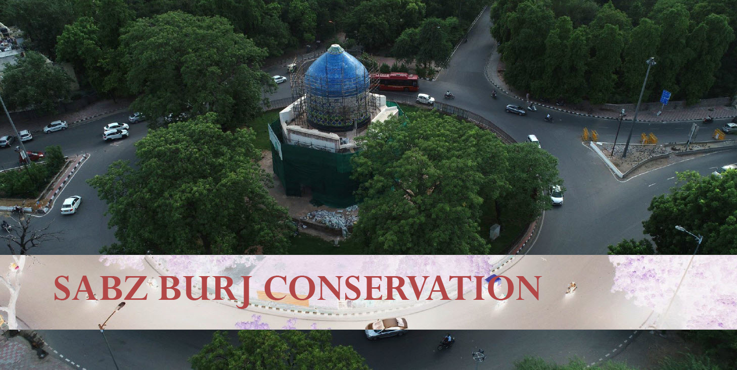 Sabz Burj Conservation - <p>A visual presentation showing the conservation process undertaken by the Aga Khan Historic Cities Programme on the Sabz Burj. Delhi between 2017-2021. The presentation shows the work carried out and some before and after images.</p>