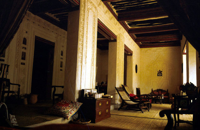 Interior, traditional living room