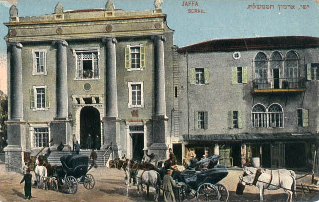 West façade in the beginning of the 20th century