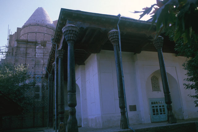 Exterior view of the restored Hazrat-i Imam mosque