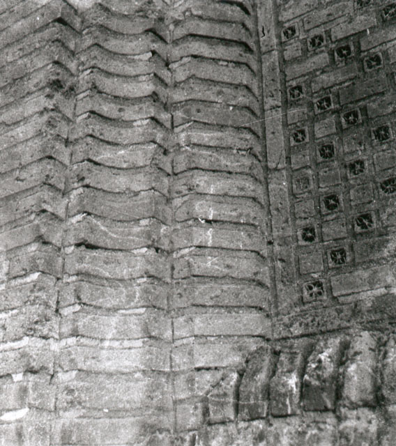 Exterior detail, brickwork