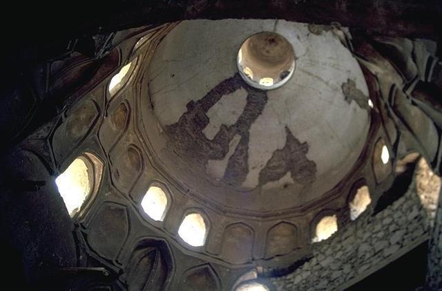 Interior view of dome