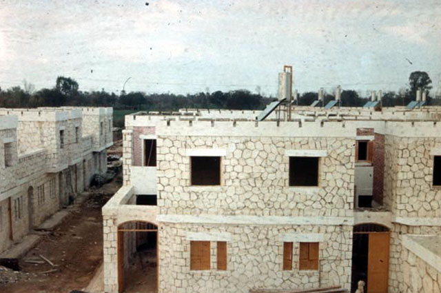 Housing units under construction