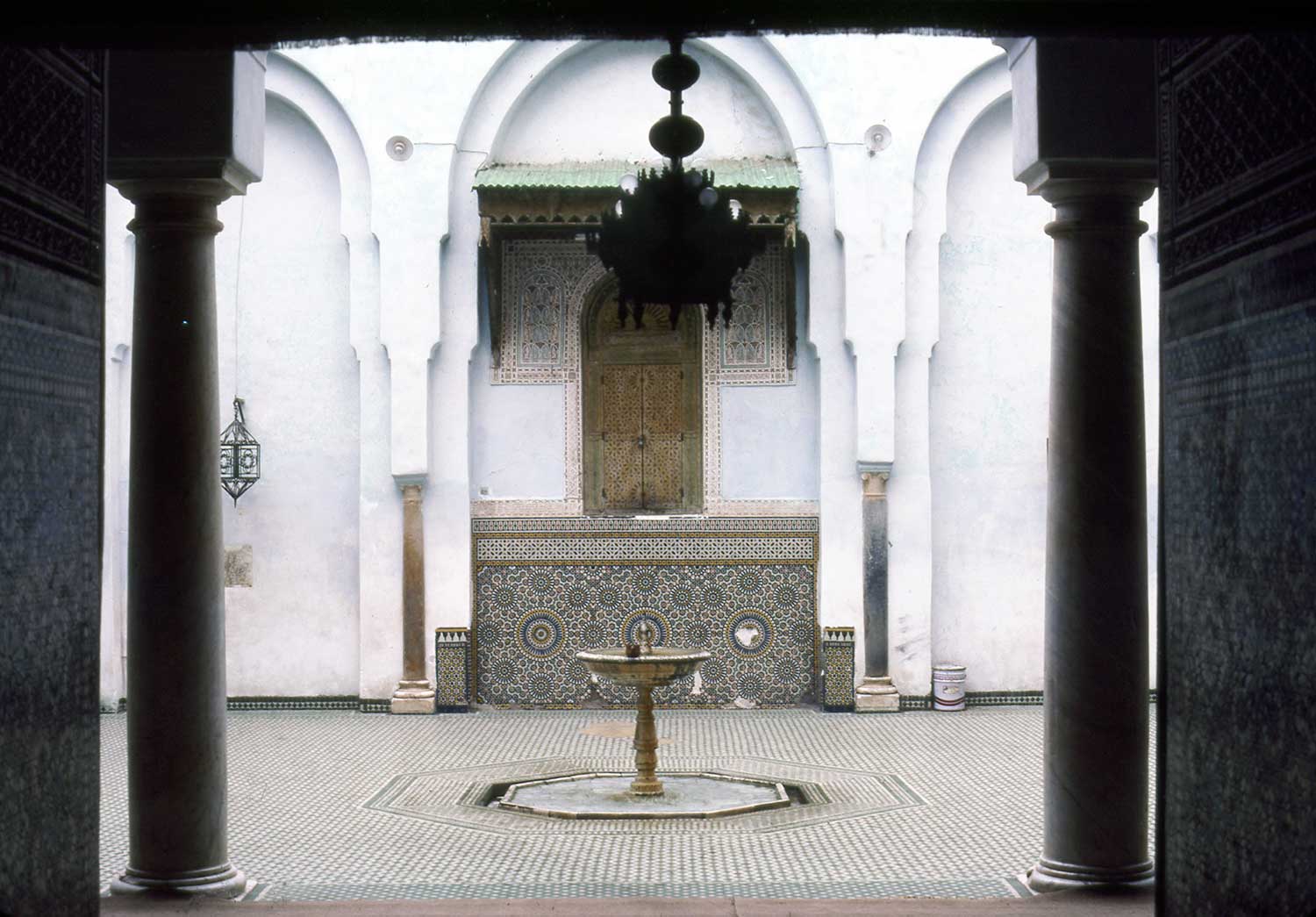 Zawiya Sidi Bel Abbes - Mausoleum, fountain