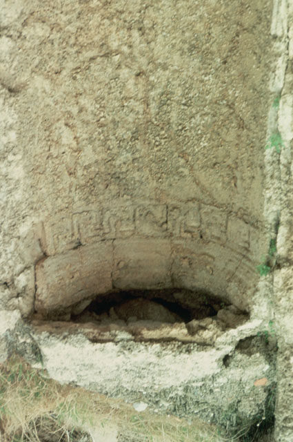 Detail of a niche