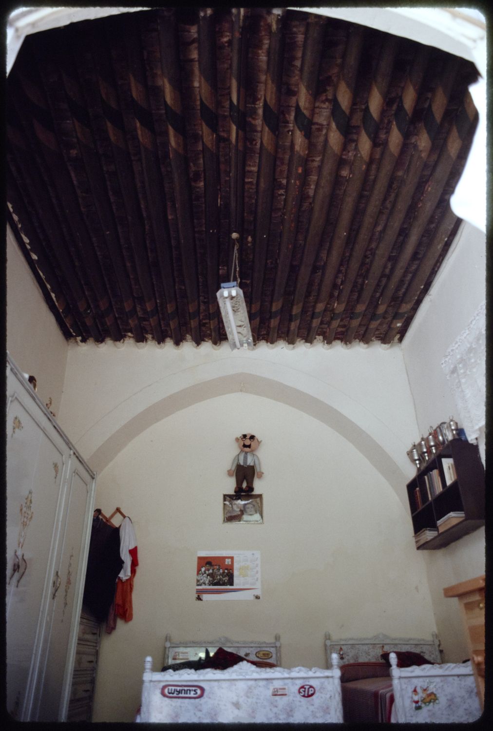 Interior view of ceiling