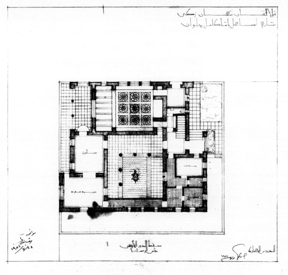 Design drawing: Ground floor plan, final