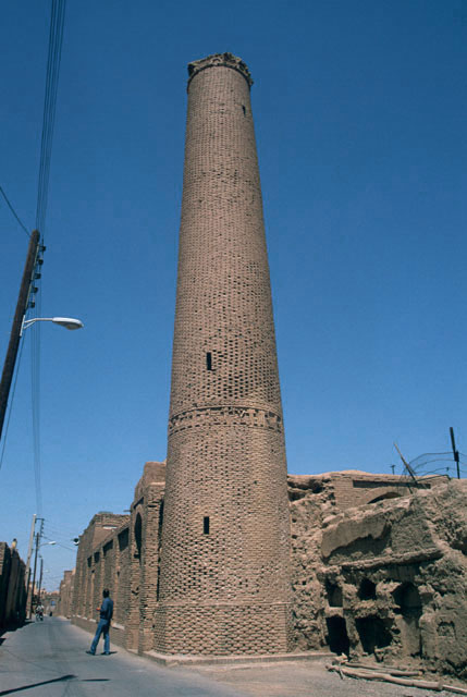 View of the minaret from the southeast