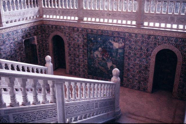 Interior, stairs, detail