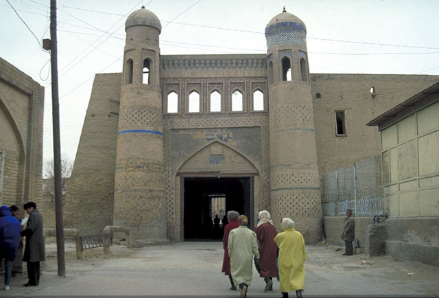 Palvan Darvaza, gateway into the citadel, after restoration